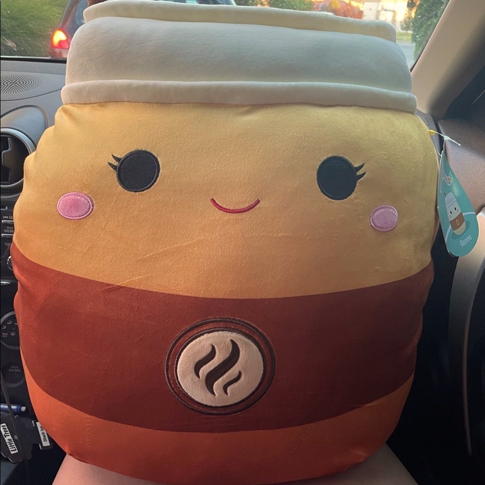 Squishmallows Renne the Pumpkin Latte 24” Plush
